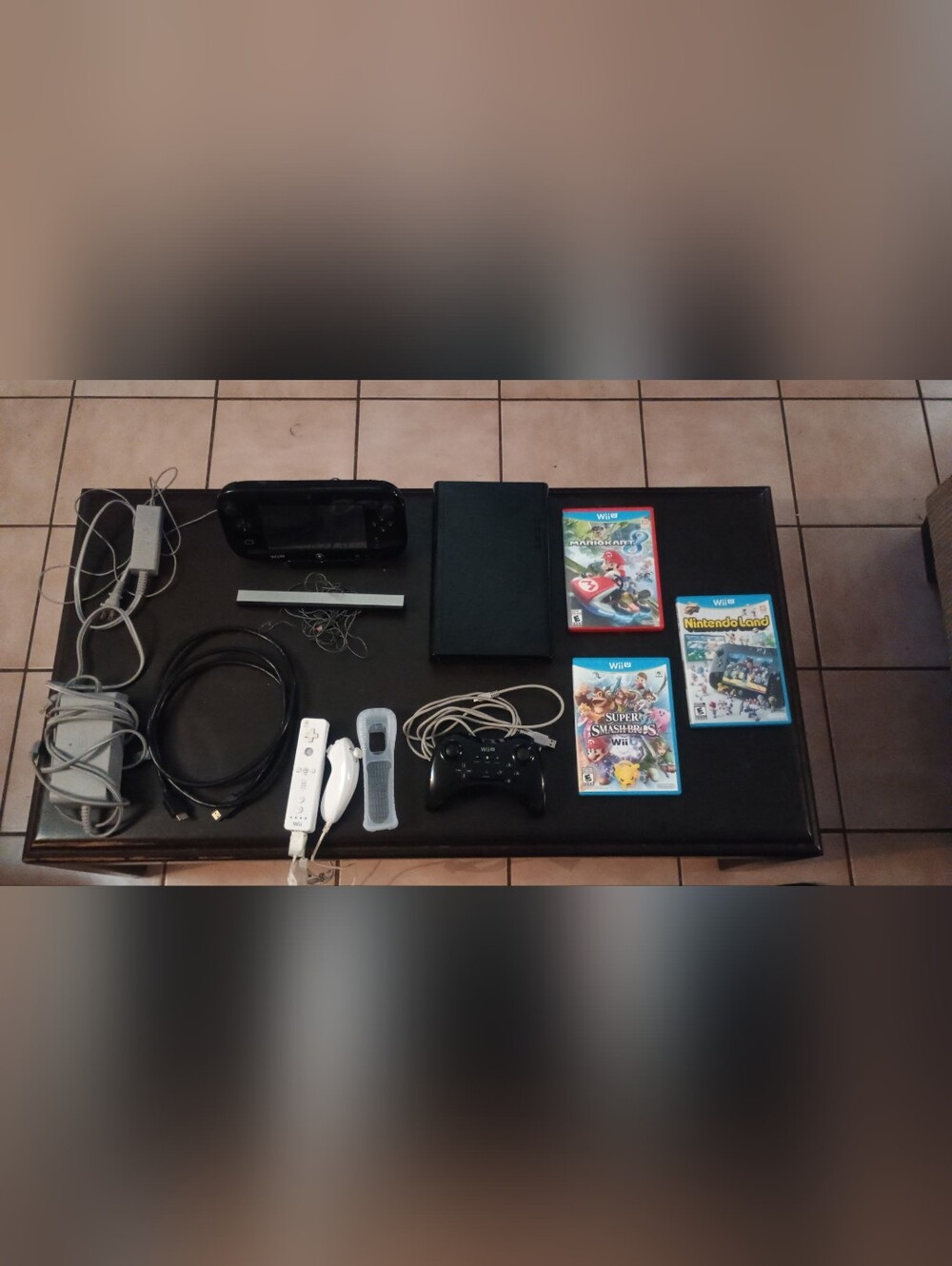 Nintendo Wii U Console in Black with 32GB Badge